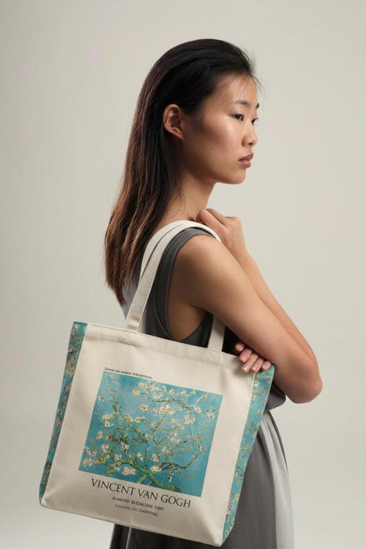 Vincent Van Gogh “Almond Blossoms” Tote Bag