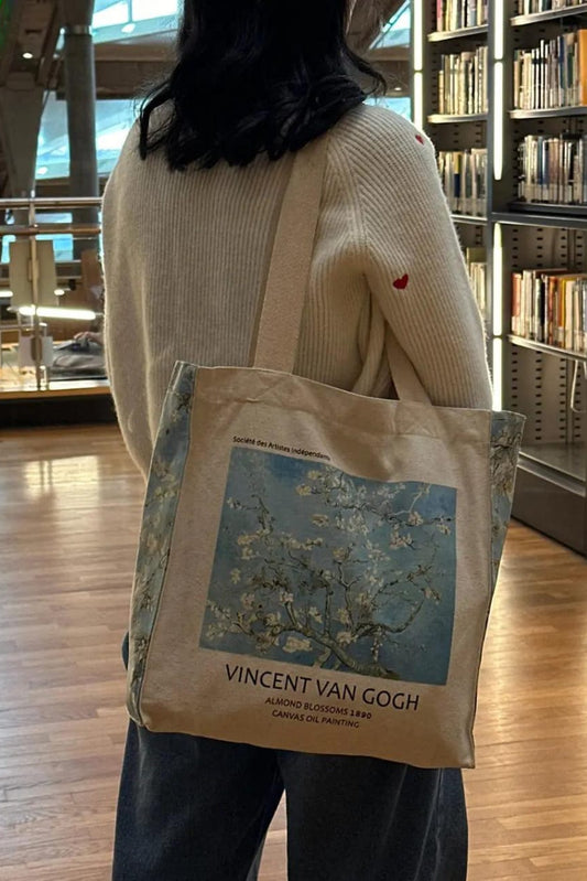 Vincent Van Gogh “Almond Blossoms” Tote Bag